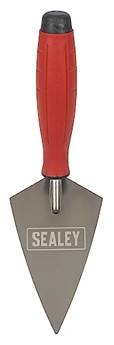 Sealey Scharfe Spitzkelle aus Edelstahl, Gummigriff, 140 mm, T1222