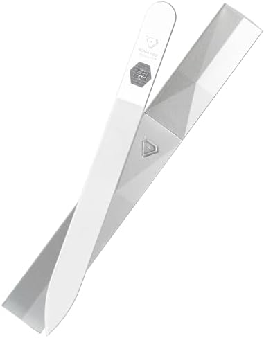 Bona Fide Beauty Czech Glass Nail Files for Natural Nails (Clear)...