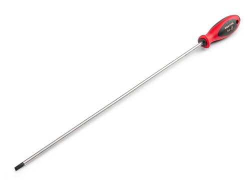Image of TEKTON 6.5 mm Slotted Screwdriver (18 in. Shank) | DWS01613
