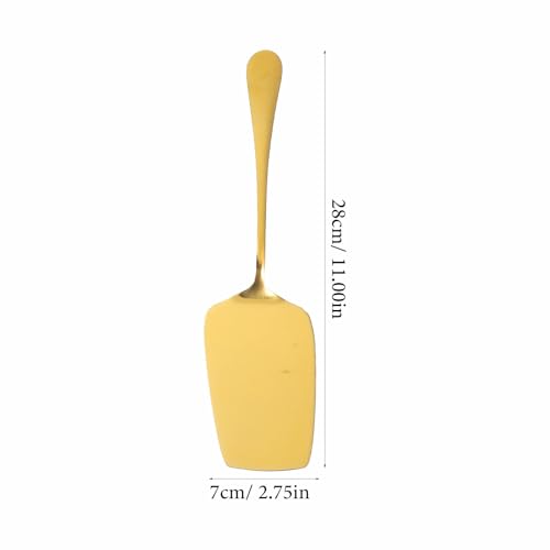Set de couverts acier inoxydable pour service de gâteau et buffet durable