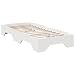vidaXL Estructura de Cama sin colchón apilable Blanca 80x200 cm, Cama apilable, Cama Individual apilable, Muebles de Dormitorio, Cama apilable