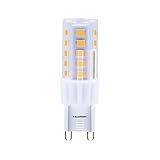 Blaupunkt Ampoule LED G9 – 4W, 500 Lumens, Blanc Chaud 3000K, remplace halogène 40W, large angle de faisceau 270°, non dimmable, éclairage éco‑énergétique pour usage intérieur et extérieur – Lot de 1