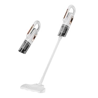 Aoun Aspirateur balai rechargeable sans fil, aspiration 12 000 Pa, aspirateur vertical puissant avec filtre HEPA, aspirateur domestique léger pour poils d'animaux, planchers en bois dur, tapis