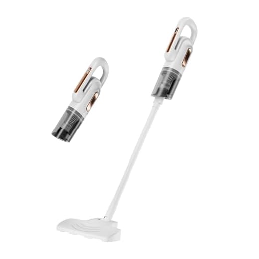 Aoun Aspirador de pó sem fio recarregável, aspirador vertical portátil potente de 12000pa com filtro HEPA, aspirador doméstico leve para pisos de madeira, carpete