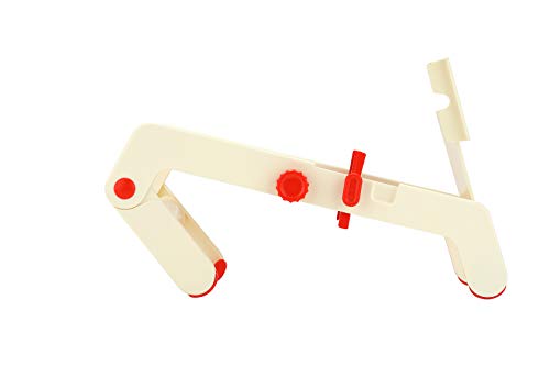 Image of Ace Adjustable Mandoline Slicer - AISI 420J2 Stainless Steel Twin Blades (54-55 HRC), Multipurpose Vegetable Slicer with Julienne, Waffle & Ridged Cuts, Durable ABS Body & Safety Holder