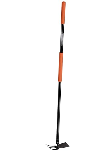 Black&Decker BXGTTO7009 Bahçe Çapası ve Tırmık 148 cm Siyah-Turuncu