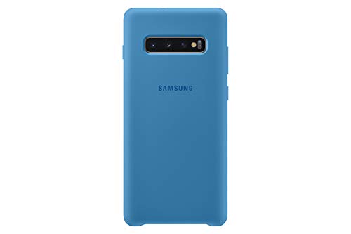 Samsung Galaxy S10+ Silicone Case, Blue (EF-PG975TLEGUS)