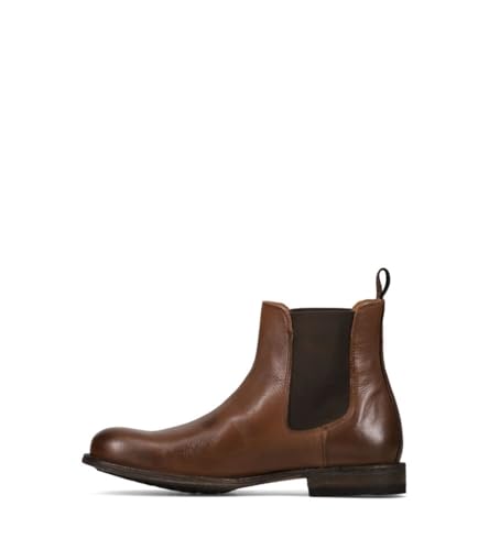 Image of Frye Tyler Chelsea Boots for Men Designed with Flexible Blake Construction and Elasticated Side Panels, Comfort Footbed and Full Leather Lining - 6 inch Shaft Height