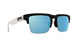 gafas spy colombia Helm 5050 Matte Black Clear - HD Plus Gray Green with Light Blue Spectra Mirror