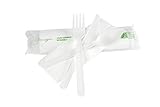 tenedor desechable biodegradable Biodegradables y compostables.