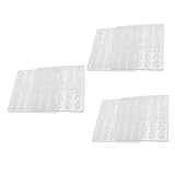 ARTIBETTER 3 Series Silicona Letras Y Diy Manualidades Decoración Personalizada 2 Piezas X 3