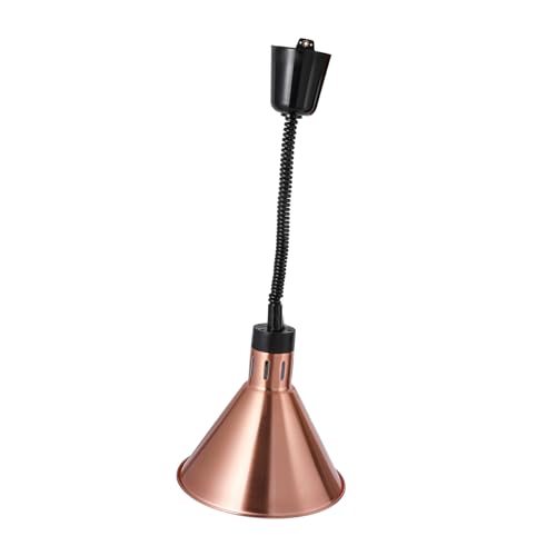 Lampe chauffante température uniforme en métal pour garder les plats au chaud