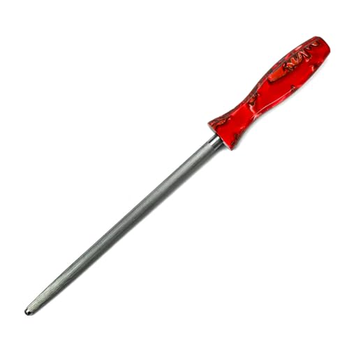 Lamson Fire Sharpening/Honing Steel 10-inch, Stainless Steel