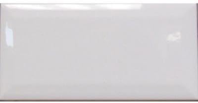 U.S. Ceramic Tile Bright Glazed White 3 in. x 6 in. Ceramic Beveled Edge Wall