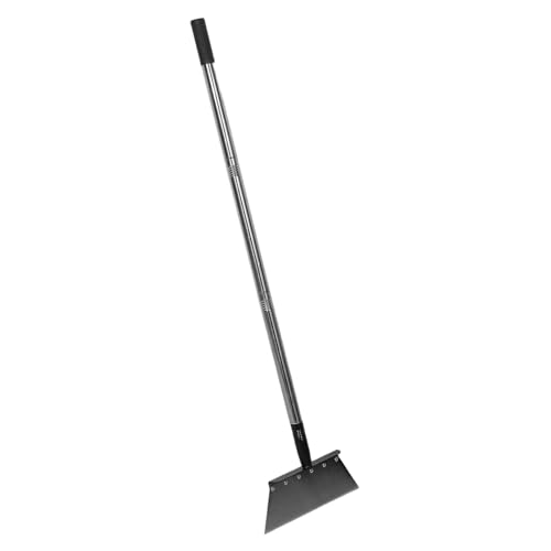 Alipis Boat Scraper with Stainless Steel Blade, Ergonomic Design Steel Scraper Shovel for Marine Cleaning and Boat Bottom Maintenance, Sturdy Garbage Cleaning Tool for Snow and Grout