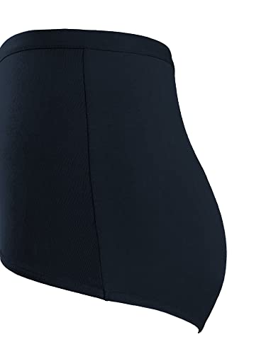 Aircute Washable Absorbent Urine Incontinence Underwear For Women, High Waist Panties For Bladder Leakage Protection 60Ml(Black, Large) #TOP4