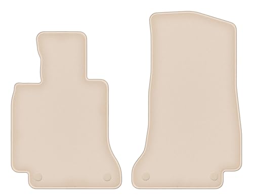 Tapis de voiture Mercedes C W205 velours beige pour berline et break dès 2015