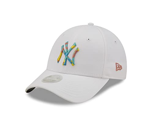 New Era - Baseball Cap Kappe Hut - MLB Camouflage Infill - New York Yankees - Frauen Mädchen - weiß - One-Size