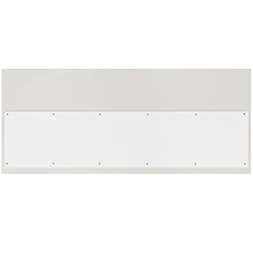 Galofay Door Kick Plate 34 Inches Acrylic Decorative Plates Protector For 36 Inches Front Doors, 1/10 Inch Thickness 8"X 34" White #TOP10