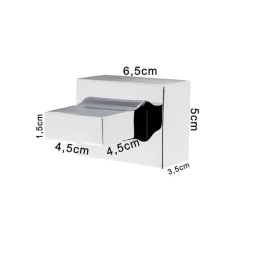 4 Acabamento Registro Quadrado Padrão Fabrimar Cromado Pollo