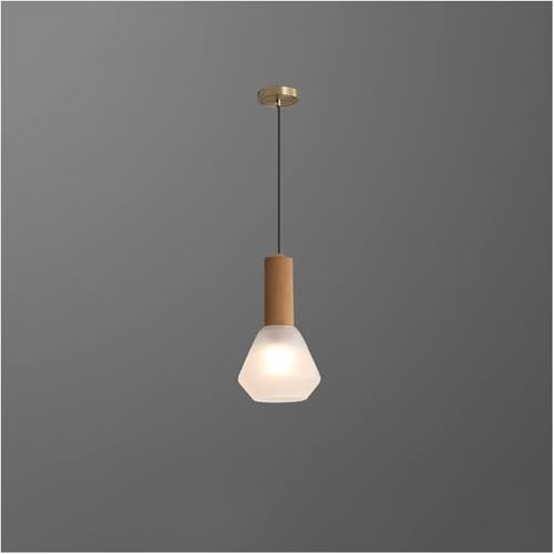 Luminaires contemporains en verre dépoli blanc avec suspension ajustable