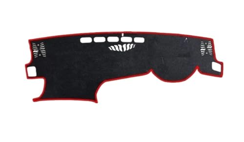 Cubierta Del Tablero Para Lexus NX AZ20 NX200 NX250 NX260 NX350 NX350h Cubierta Tablero Instrumentos Almohadilla Evitar Luces Tapete Plataforma(Right Red No HUD)