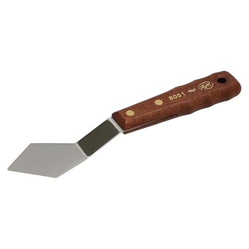 RGM 52008001 52008001 New Generation Shape 8001 Painting Knife for Painting, Mixing and Applying Pasty Paints for Creative Effects on Canvas, Multi-Colour, Universal