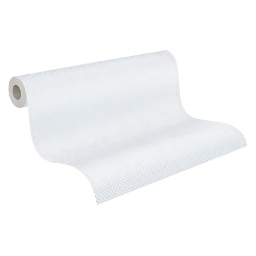 Papier peint intissé à peindre blanc Profhome structuré de qualité supérieure