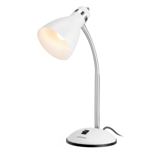 Image of LEPOWER Metal Desk Lamp, Eye-Caring Table Lamp with Adjustable Goose Neck