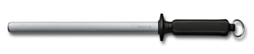 Victorinox 7.8323 Diamond Wetzahl - Afilador de cuchillos (Negro, Plata), 26 cm