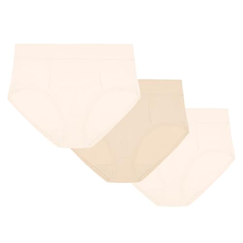 Image of PLAYTEX Women's Tummy Control Underwear Hipster Pack, 3-Pack, Stretch Cotton, Plus Size Panties Avail., Moisture Wicking