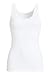 Produktbild con-ta Achselhemd, bequemes Unterhemd für Damen, klassisches Trägertop für perfekten, Unterwäsche aus weicher Baumwolle, in Weiß, Größe: 50/4XL