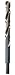 Hanson 73425 Bit Drill 25/64 Shk 3/8 Turbomax