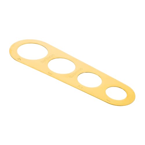 ULTECHNOVO Medidor De Espaguetis De Orificios Utensilio De Cocina Fácil De Limpiar Herramienta De Medición De Pasta