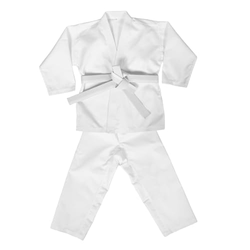 Uniforme de karaté blanc enfant et adulte idéal pour les cours au dojo UKCOCO
