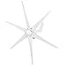 Aolidsive Turbina Eólica de 800 W con Generador de CA de Fibra de Nylon de 6 Palas y Controlador para Barcos Imagen de Aolidsive Turbina Eólica de 800 W con Generador de CA de Fibra de Nylon de 6 Palas y Controlador para Barcos