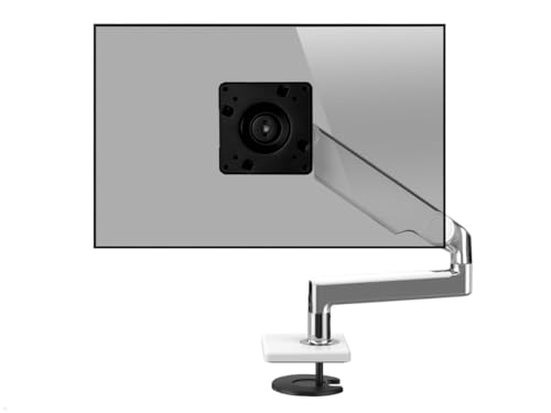 Humanscale M2.1 Monitor Tischhalterung gerade mit Durchschraubbefestigung (weiß)