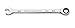 GEARWRENCH 3/8" 4 Degree Swing Arch 12 Point Ratcheting Combination Wrench - 86943