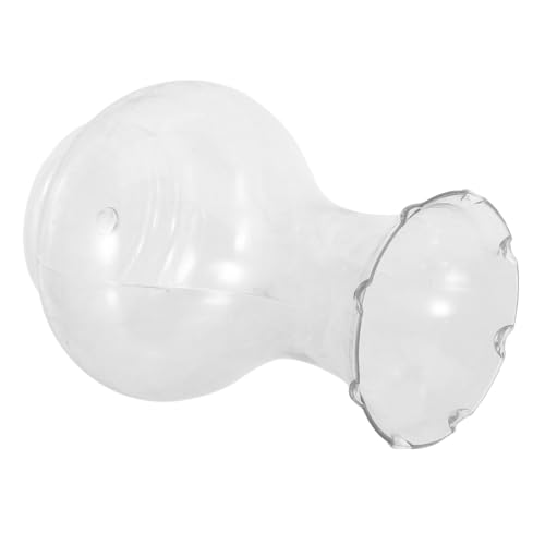 Mobestech 6piezas Jarrón De Plástico Transparente De Jarrón para Propagación De Bulbos para Decoración De Mesas De Boda Jarrones para Brotes De Centros De Mesa