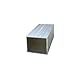 Rectangular Tube, Industry 6063 Aluminum Alloy Square Rectangular Tube Profile Multiple Sizes Construction(500mm x 30mm x 50mm x 2mm)