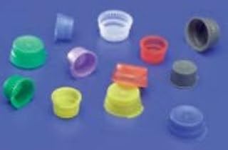 Covidien CP3003G ChemoPlus IVA Seals, 13 mm Size, Green (Pack of 1100)