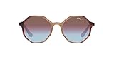 Vogue Eyewear Women's VO5222S Octagonal Sunglasses, Opal Beige Gradient Havana/Azure/Pink/Brown...