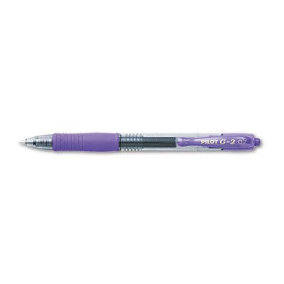 Pilot G2 Premium Bolígrafo Gel Retráctil Tinta Morada miniatura 1
