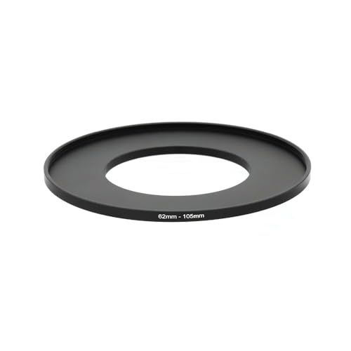 LingoFoto 62-37/40.5/43/46/49/52/55/58/60/62/67/72/77/82/86/95/105mm Step Up & Step Down Rings Adapter for Camera Lens and Filters 62-37 Filter Adapter Ring 62mm Lens to 37mm Filters (62-105mm)