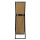HOME DECO FACTORY, HD4252, Black Standing Mirror 124 cm - Elegant and Practical Design, Ideal for Living Room or Bedroom, Durable Materials, Perfect for Your Interior Decoration - Black 124 cm