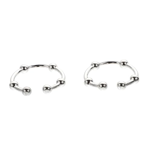 Bague décorative lot de 2 bijoux tendance de style coréen pour fille