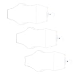 PENIKOKO 3piezas Perchas para Trajes para Soporte De Exhibición Forma De Cuerpo para Bikinis y Ropa De Playa Exhibición Tiendas y Ventanas