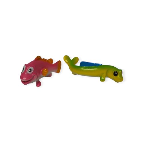 Image of Small Kids Sea & Wild Animal Toys Sets for Fun, Educational, Spark Imagination and Learning (Multi Choice Sets) (Fish) 12pcs