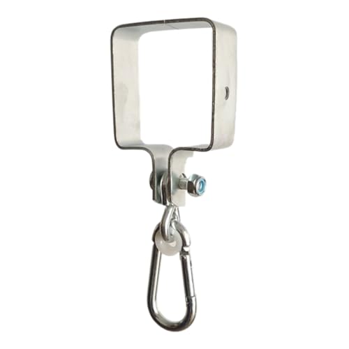 Ganchos de aleación para hamaca y silla colgante, soporte silencioso para silla, porche, pérgola, techo y árbol