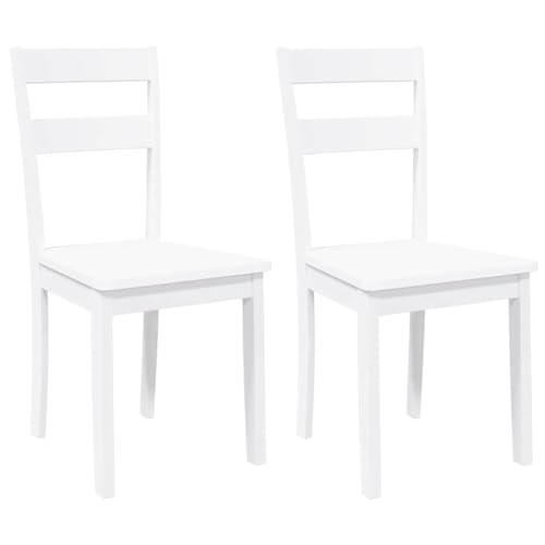 Sillas de Comedor 2 Unidades Madera Maciza